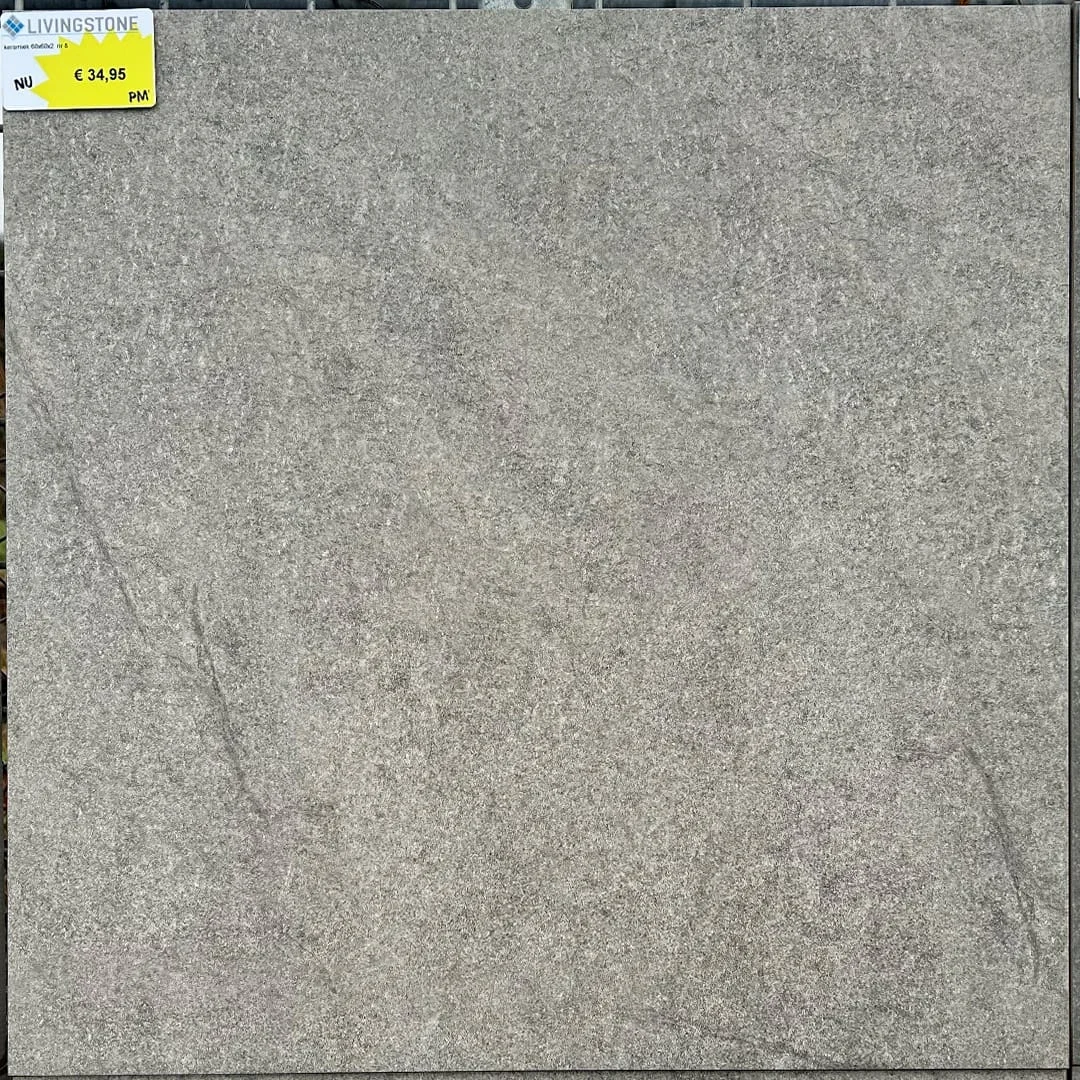 Keramische buitentegel - 60x60x2 - Art nr 8