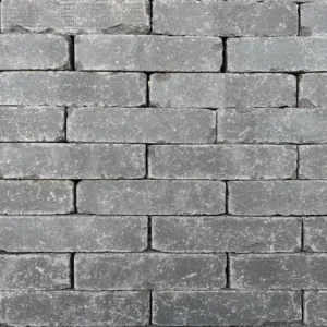 Gebakken waalformaat - getrommeld - antraciet